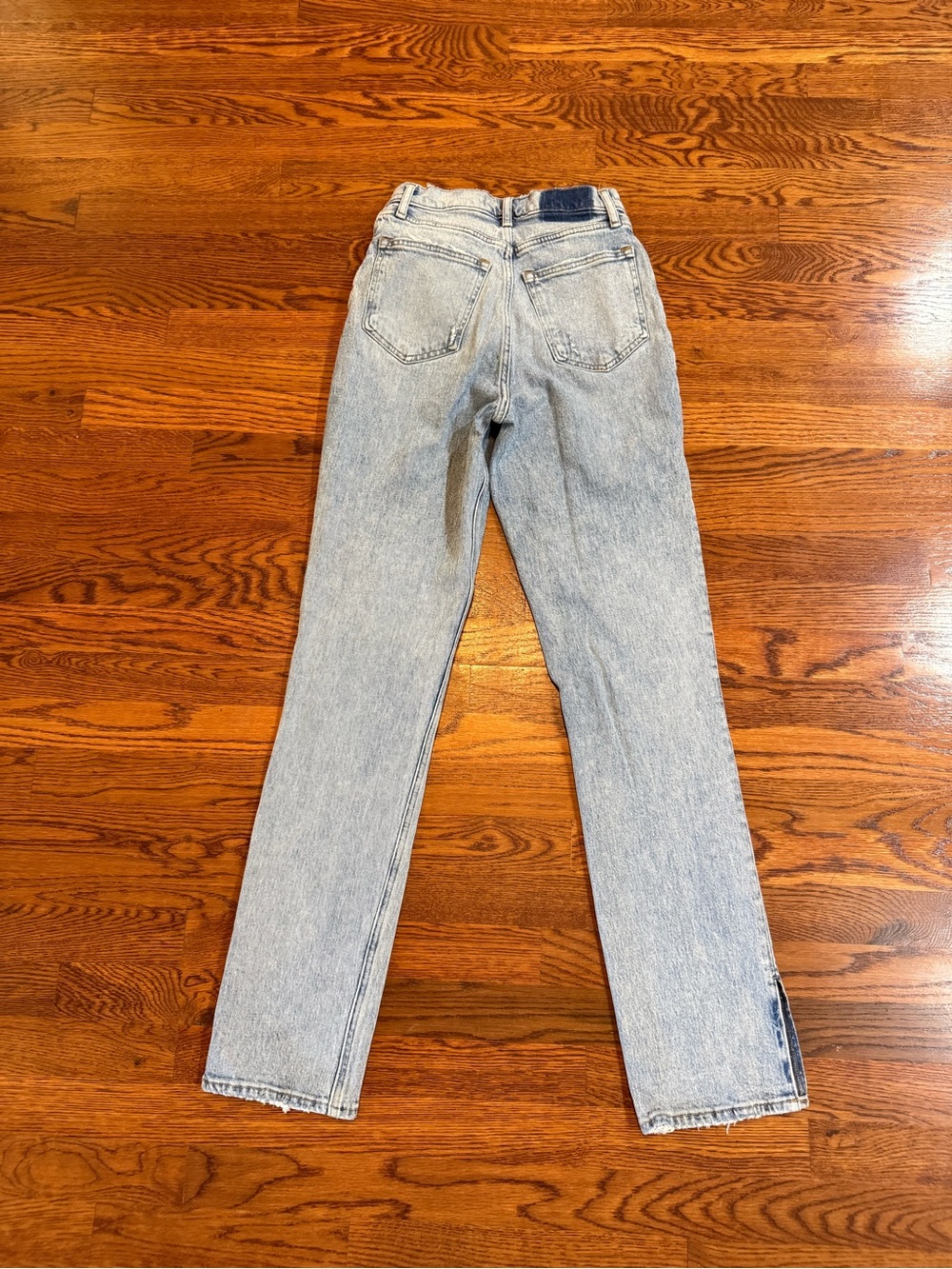 Abercrombie Fitch 90s Straight Ultra High Rise Curve Love Size: 26 Denim Jeans